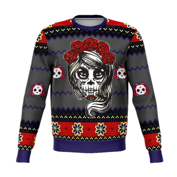 Lady Dead Day Meme 2022 Design 3d Ugly Christmas Sweater ? Usalast