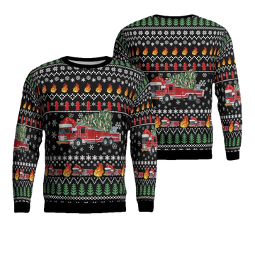 Kentucky Lexington Fire Department Christmas Sweater 3D ? Usalast