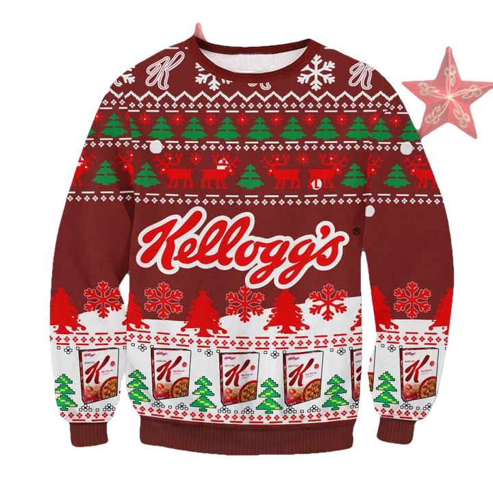 Kellogg?s Chocolate Ugly Christmas Sweater 2022 ? Usalast