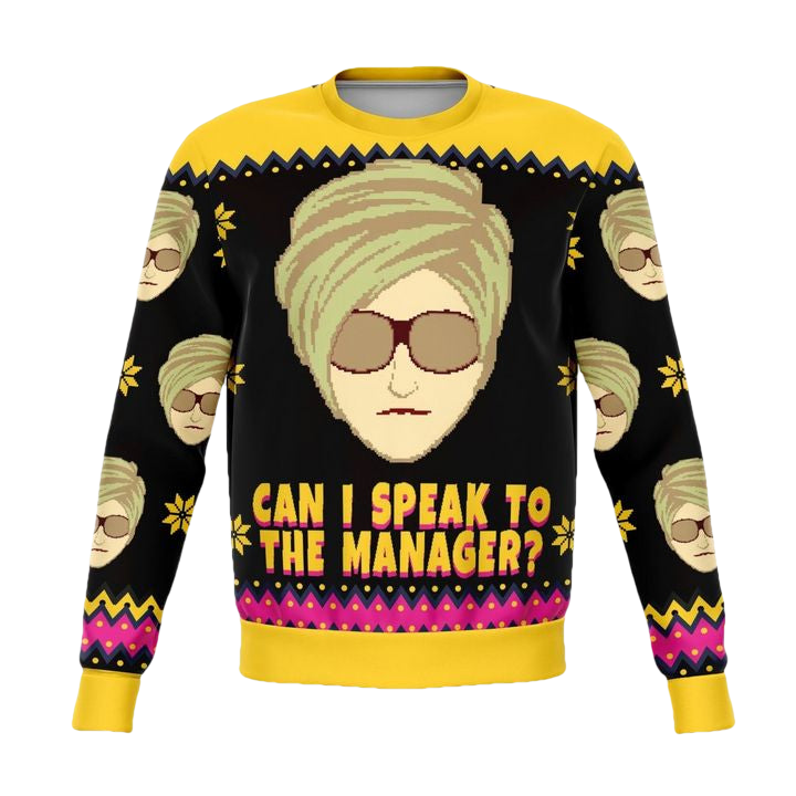 Karen Talks To Manager Meme Funny 2022 Design 3d Ugly Christmas Sweater ? Usalast