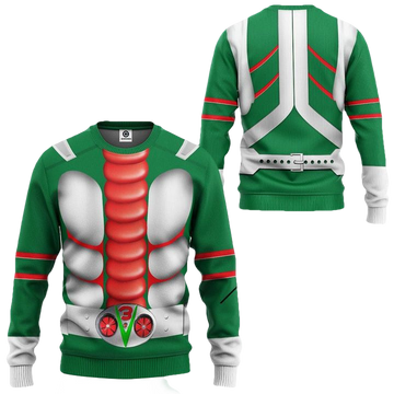 Kamen Rider V3 Ugly Christmas Sweater ? Usalast