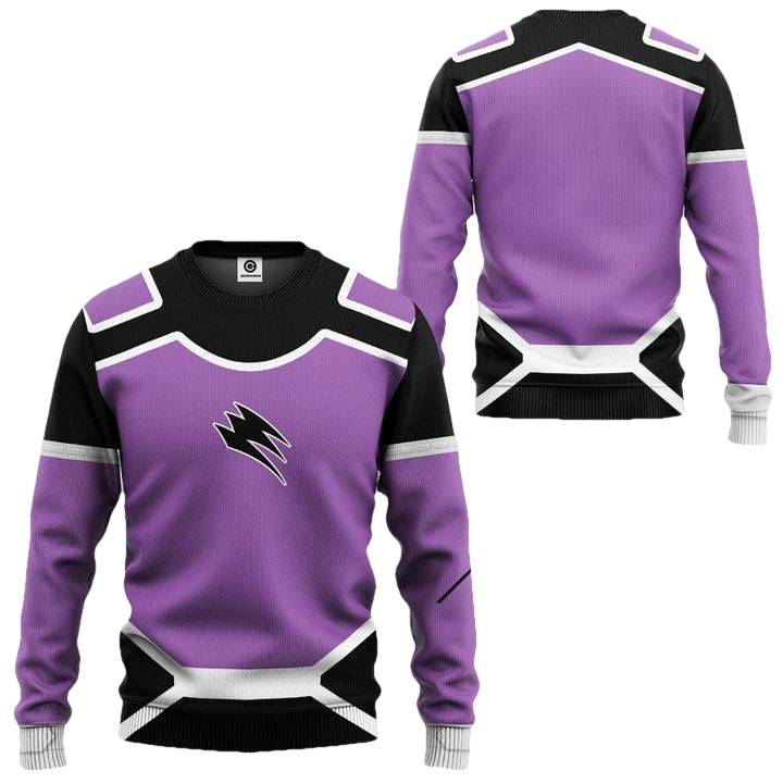 Jungle Fury Wolf Power Rangers Ugly Christmas Sweater ? Usalast