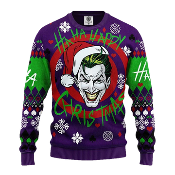 Joker Green Ugly Christmas Sweater Amazing Gift Idea Thanksgiving Gift ? Usalast