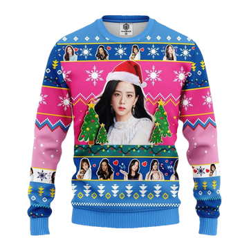 Jisoo Black Pink Ugly Christmas Sweater Amazing Gift Idea Thanksgiving Gift ? Usalast