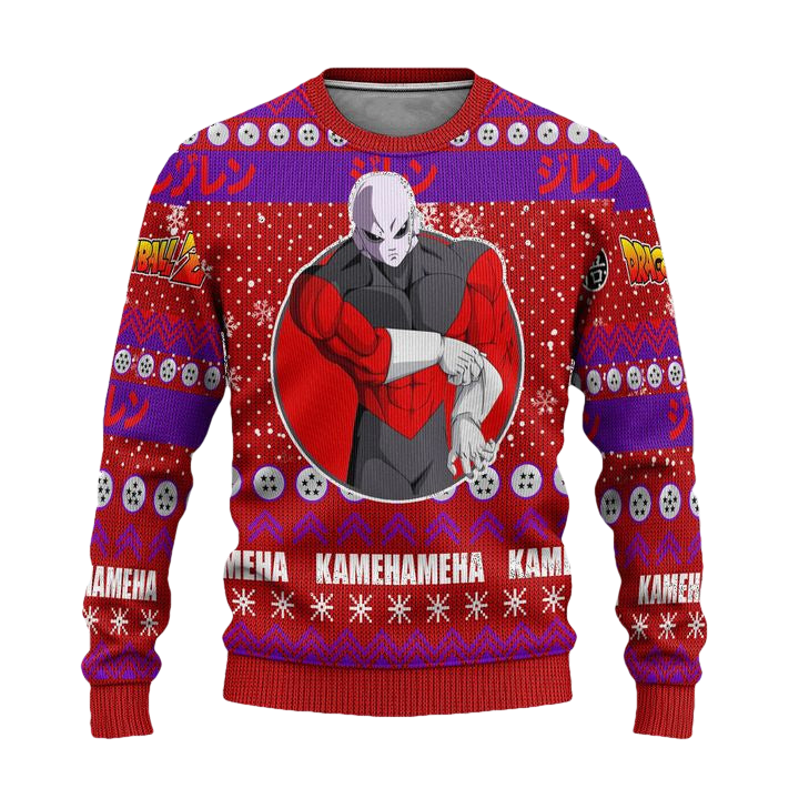 Jiren Anime Ugly Christmas Sweater Dragon Ball Z Xmas Gift ? Usalast