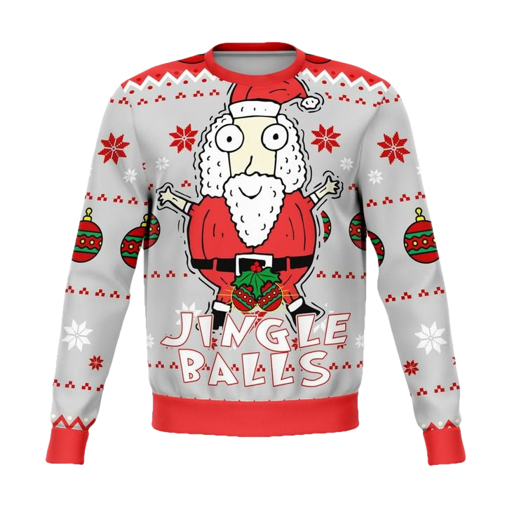 Jingle Balls Funny Meme 2022 Design 3d Ugly Christmas Sweater ? Usalast