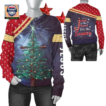 Jesus Is The Reason For The Season Ugly Christmas Sweater ? Usalast