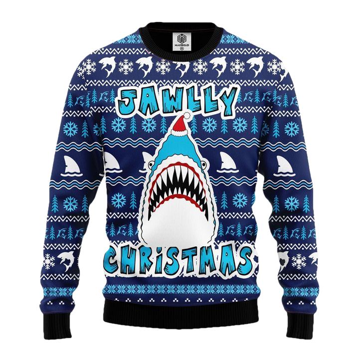 Jaw 3D Ugly Christmas Sweater Amazing Gift Idea Thanksgiving Gift ? Usalast