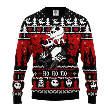 Jack And Zero Nightmare Before Xmas Ugly Christmas Sweater Amazing Gift Idea Thanksgiving Gift ? Usalast