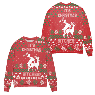 Its Christmas Bitches Ugly Christmas Sweater ? Usalast