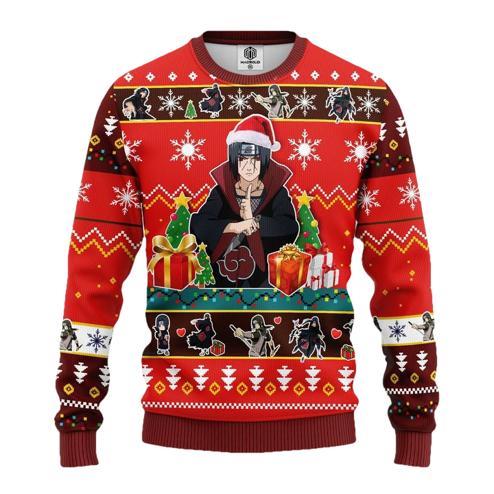 Itachi Naruto Ugly Christmas Sweater Amazing Gift Idea Thanksgiving Gift ? Usalast