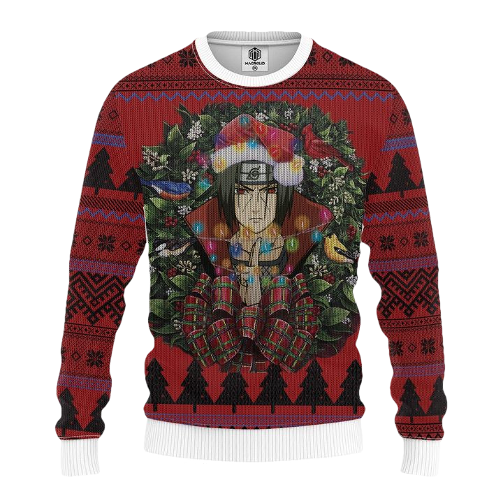 Itachi Naruto Mc Ugly Christmas Sweater Thanksgiving Gift ? Usalast