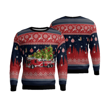 Irving Fire Department AOP Sweater ? Usalast