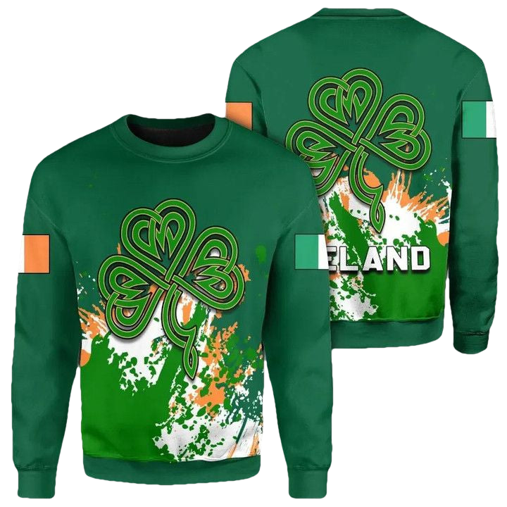 Ireland Coat Of Arms Sweater Spaint Style J8W ? Usalast