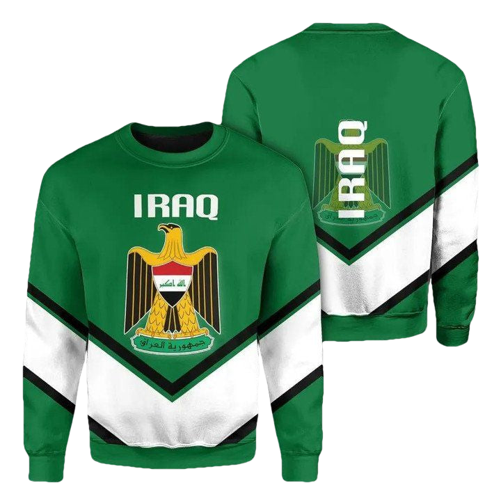 Iraq Coat Of Arms Sweater Lucian Style J5W ? Usalast