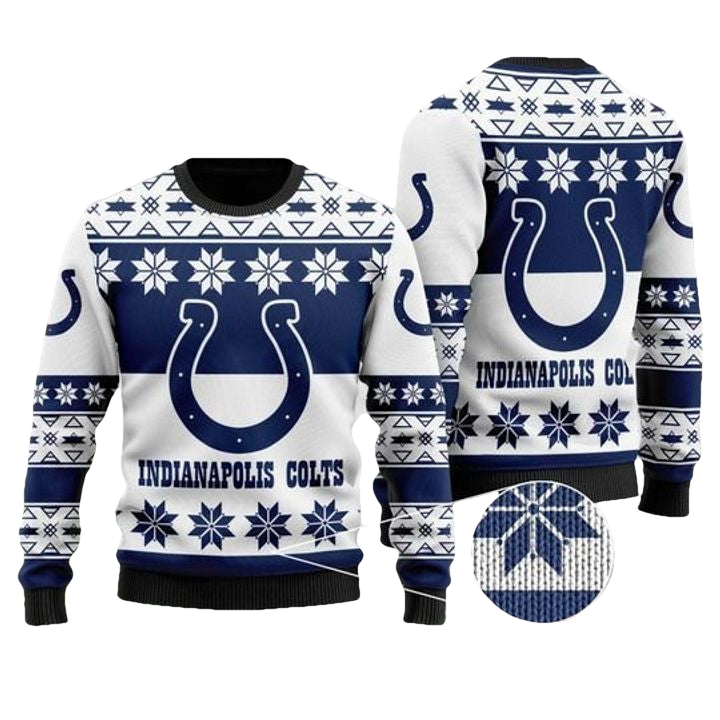 Indianapolis Colts Wool Ugly Christmas Sweater ? Usalast