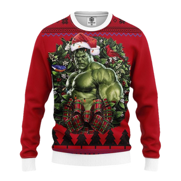 Incredible Hulk Noel Mc Ugly Christmas Sweater Thanksgiving Gift ? Usalast