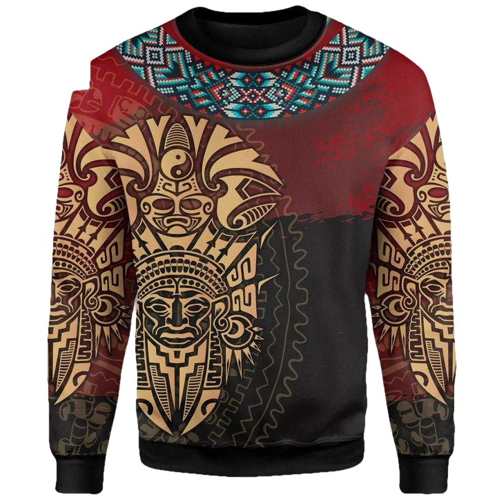 Inca Empire Sweater Special Version Knitted Long-Sleeved Sweater A7 ? Usalast