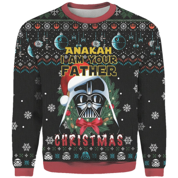 I Am Your Father Christmas Ugly 3D Sweater ? Usalast