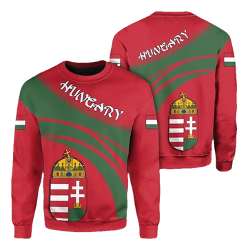 Hungary Coat Of Arms Sweater Cricket Style J5W ? Usalast