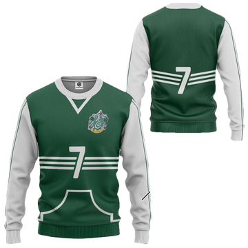 Harry Potter Slytherin Quidditch Uniform Ugly Christmas Sweater ? Usalast