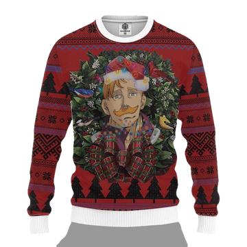 Escanor Nanatsu No Taizai Mc Ugly Christmas Sweater Thanksgiving Gift ? Usalast