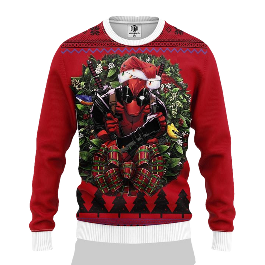 Deadpool Professor X Noel Mc Ugly Christmas Sweater Thanksgiving Gift ? Usalast