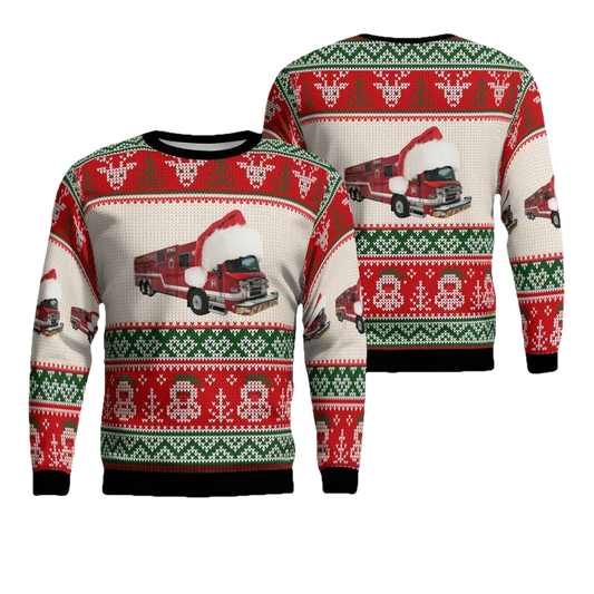 Dallas Fire Station 19 AOP Sweater ? Usalast