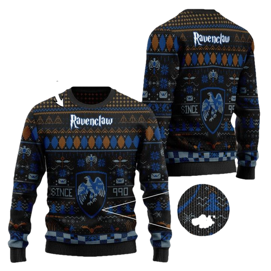 Custom Name Ravenclaw Harry Potter Ugly Sweater ? Usalast
