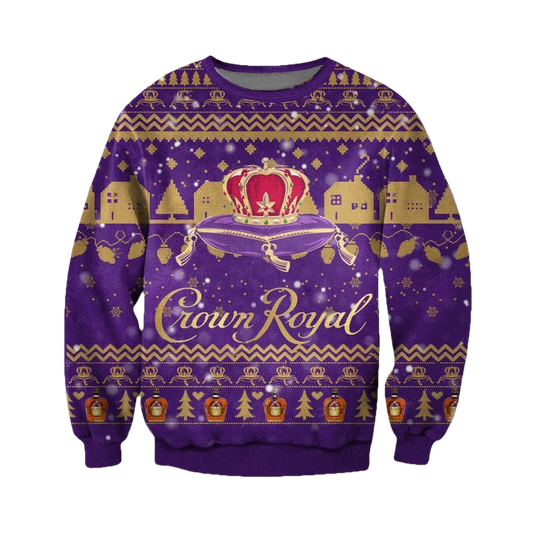 Crown Royal Canadian Whisky Ugly Christmas Sweater 2022 ? Usalast