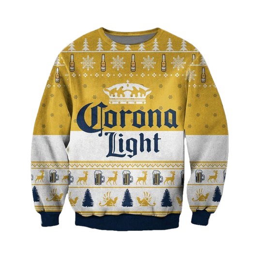 Corona Light Ugly Christmas Sweater 2022 ? Usalast