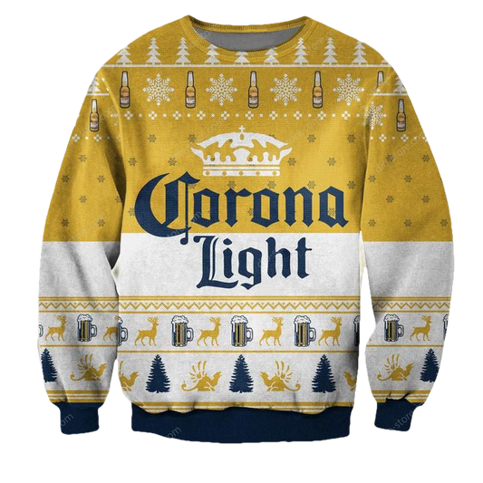 Corona Light Beer Christmas Sweater ? Usalast