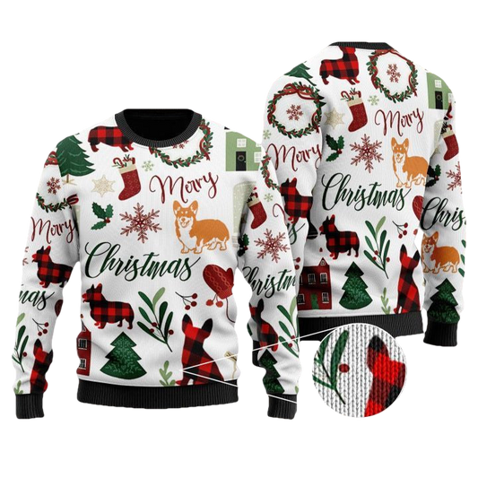Corgi Dog Ugly Christmas Sweater 2022 ? Usalast
