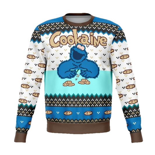Cookaine Monster Meme 2022 Design 3d Ugly Christmas Sweater ? Usalast