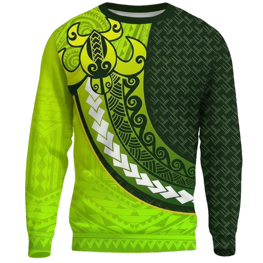 Cook Islands Kuki Airani Sweater ? Newest Style Knitted Long-Sleeved Sweater A7 ? Usalast