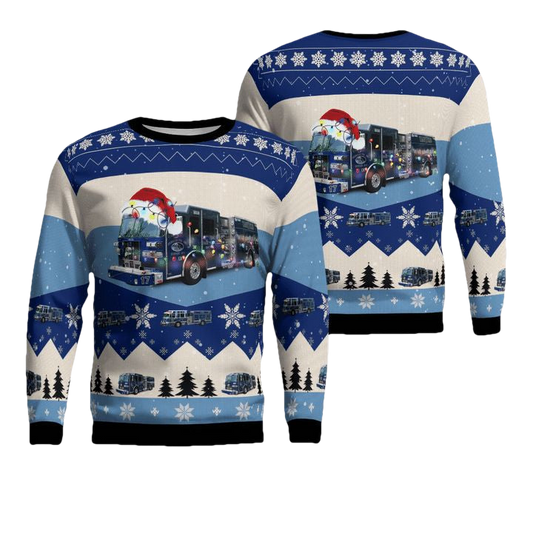 Columbian Fire Engine Co 1 AOP Sweater ? Usalast