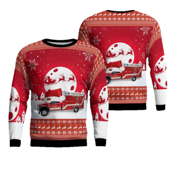 Colorado West Douglas County Fire Rescue EMS AOP Sweater ? Usalast