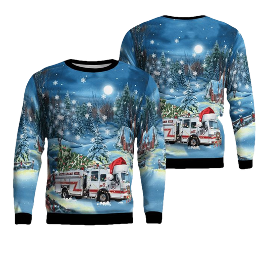 Colorado South Adams County Fire Department Christmas Sweater 3D ? Usalast
