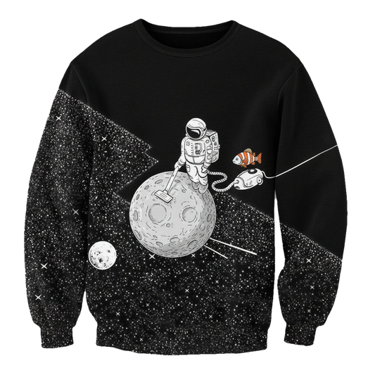 Cloudstyle 2017 Hoodies Men Fashion Sweater 3D Printed Hoodie Astronauts Print Harajuku Style Streetwear Pullover Hoodies Sh4416 ? Usalast