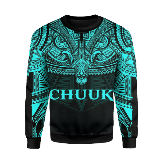 Chuuk Blue Sweater Polynesian A15 ? Usalast