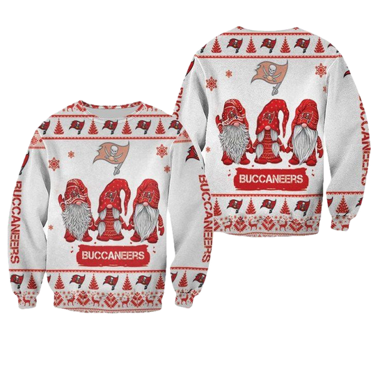 Christmas Gnomes Tampa Bay Buccaneers Ugly Sweater Christmas 3D Sweater ? Usalast