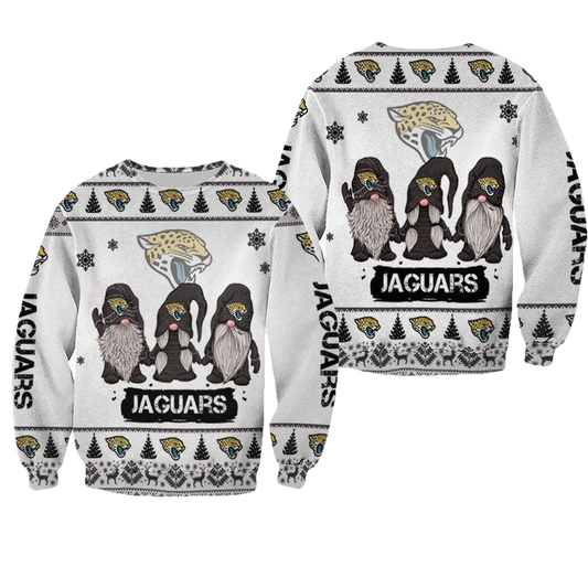 Christmas Gnomes Jacksonville Jaguars Ugly Sweater Christmas 3D Sweater ? Usalast
