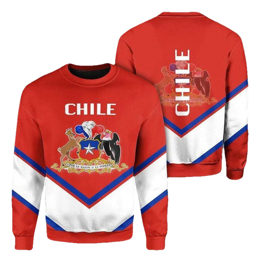 Chile Coat Of Arms Sweater Lucian Style J5W ? Usalast