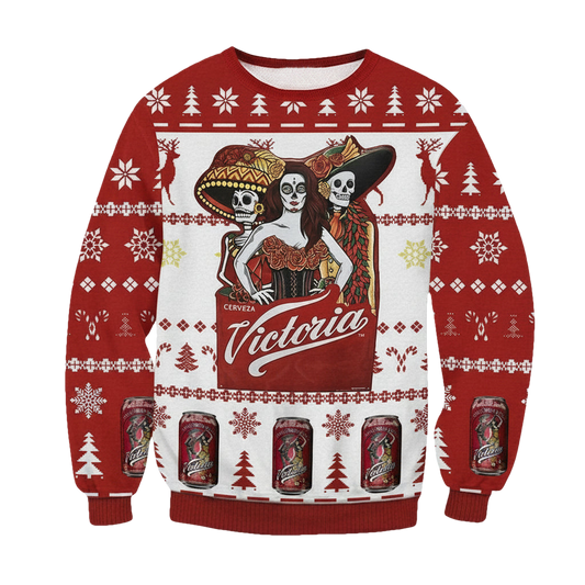 Cerveza Victoria Mexican Lager Ugly Christmas Sweater 2022 ? Usalast