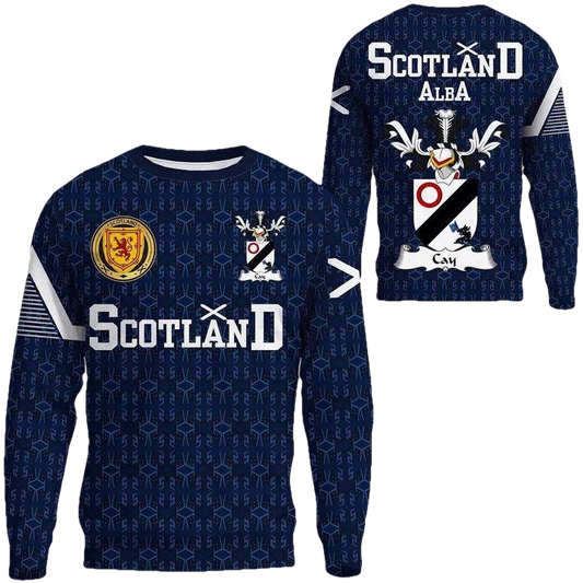 Cay Family Crest Sweater Scottish Home ? 1991 Style A7 ? Usalast