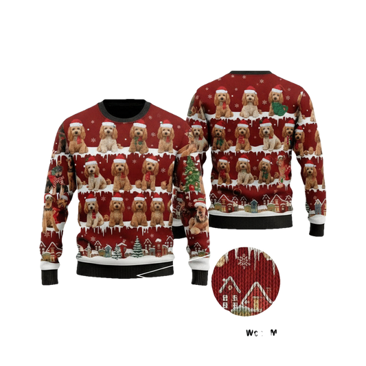 Cavoodle Dog Ugly Christmas Sweater 2022 ? Usalast