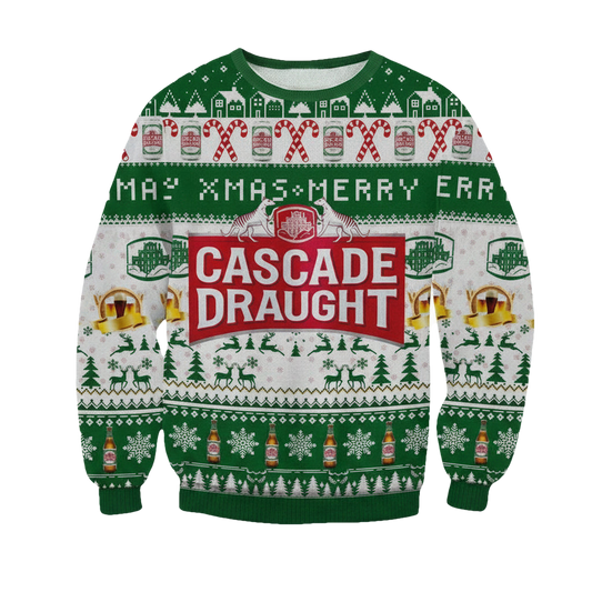 Cascade Draught Beer Ugly Christmas Sweater 2022 ? Usalast