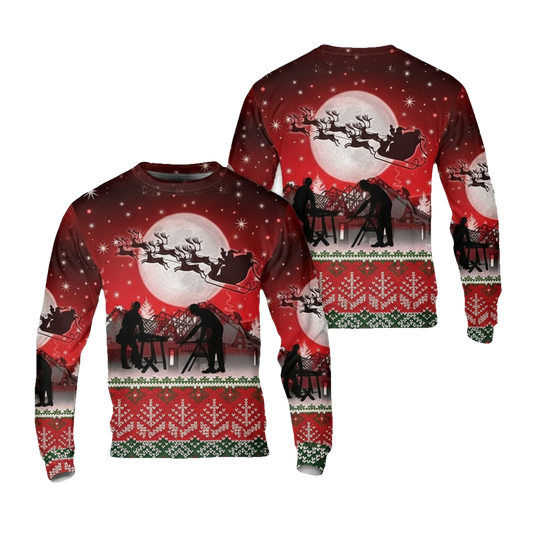 Carpenter Christmas Sweater 3D ? Usalast