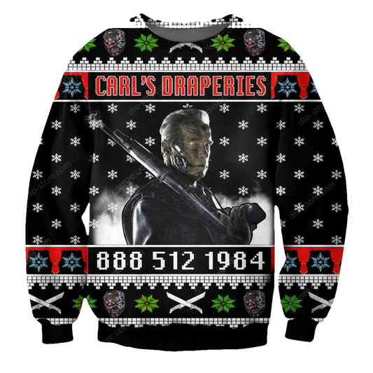 Carls Draperies Ugly Christmas Sweater ? Usalast
