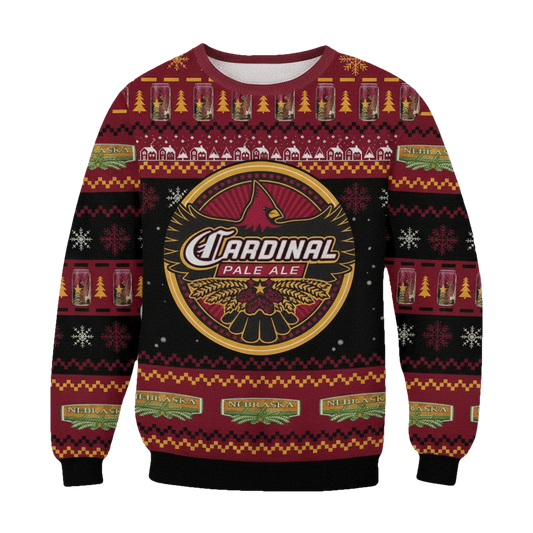 Cardinal Pale Ale Ugly Christmas Sweater 2022 ? Usalast